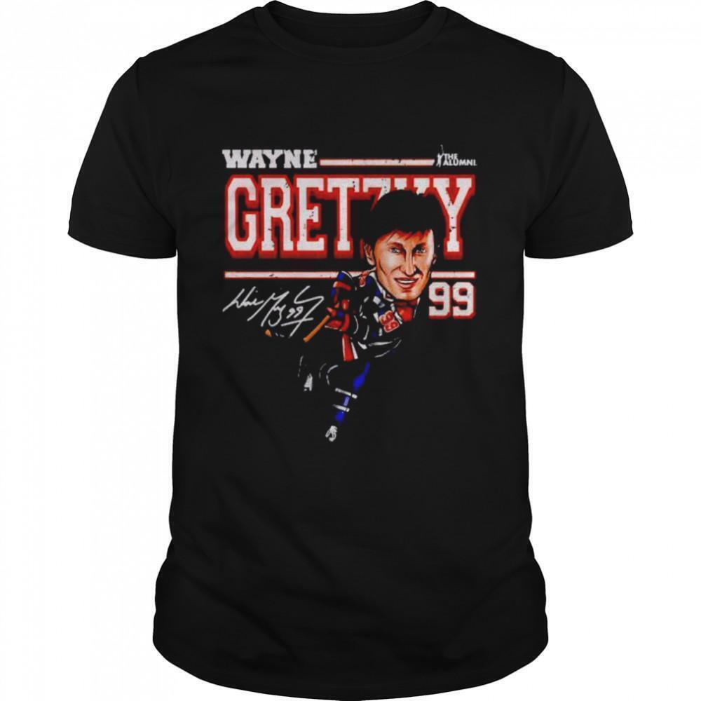 Edmonton Nhl Wayne Gretzky Cartoon Shirt